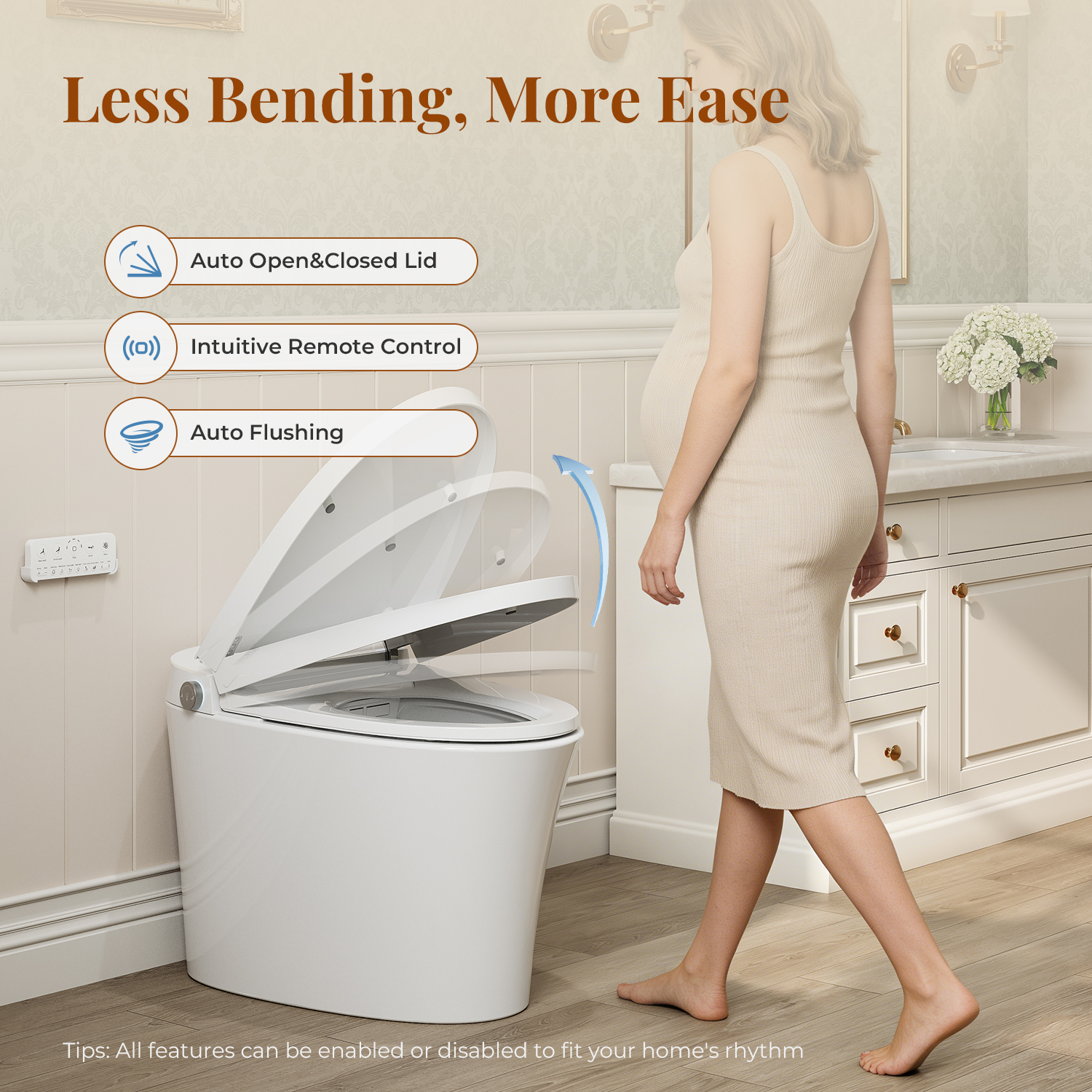Uncle Brown Smart Toilet - ST12U / ST12P - Image 3
