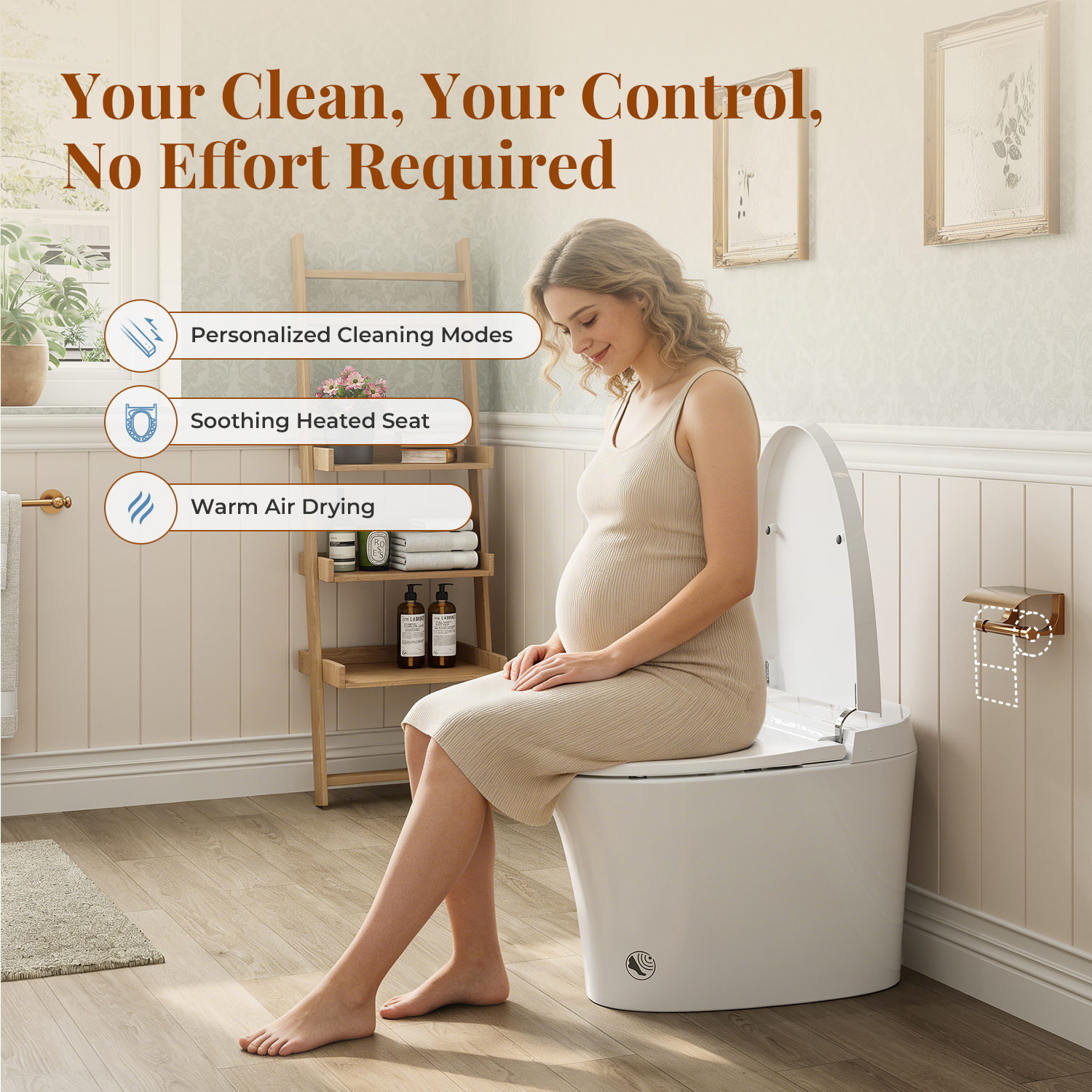 Uncle Brown Smart Toilet - ST12U / ST12P - Image 6