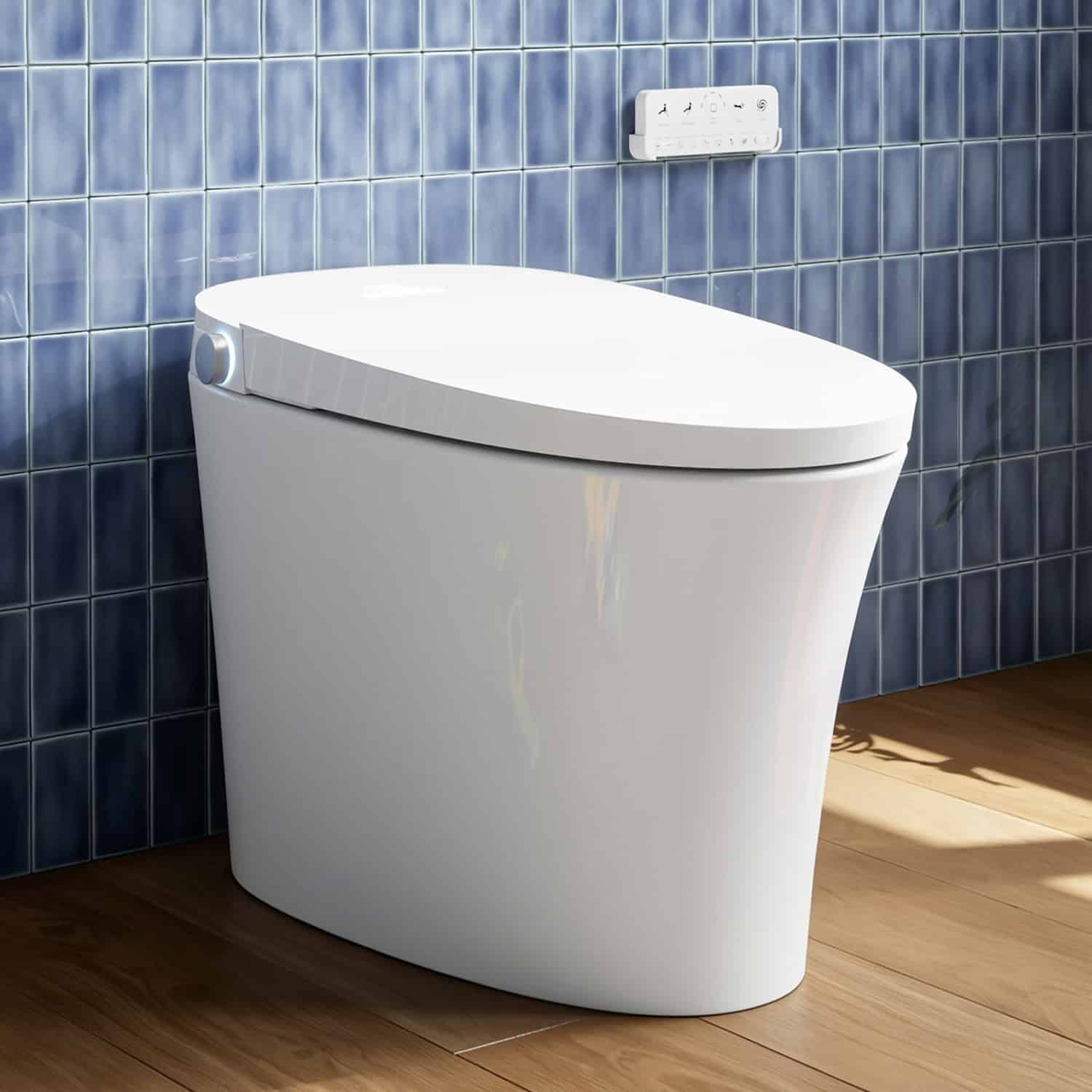 Uncle Brown st12 smart toilet with sleek design in a modern bathroom setting.